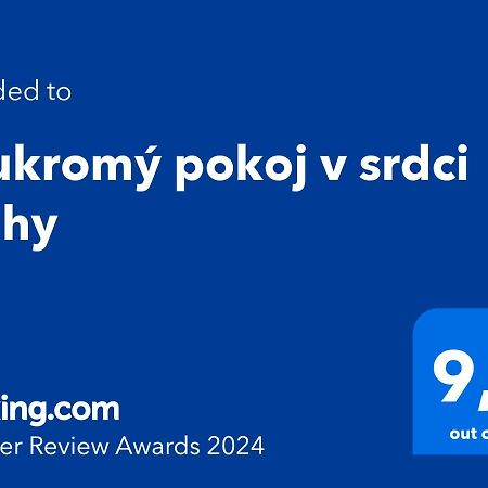 Soukromy Pokoj V Srdci Prahy Apartment ปราก ภายนอก รูปภาพ